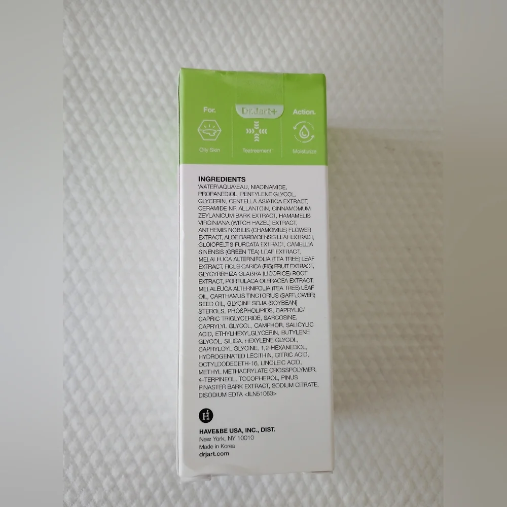 Dr. Jart+Ctrl-A Teatreement Cleansing Foam 4.05 oz new in box